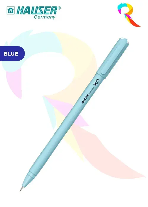 Hauser-XO-Ball-point-pen-Blue without cap.webp